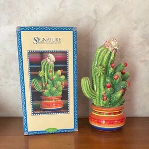 Signature Home Collection Cactus Centerpiece